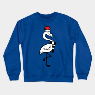 Christmas Flamingo Crewneck Sweatshirt